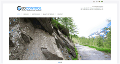 Desktop Screenshot of geocontrol.pl