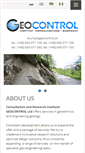 Mobile Screenshot of geocontrol.pl